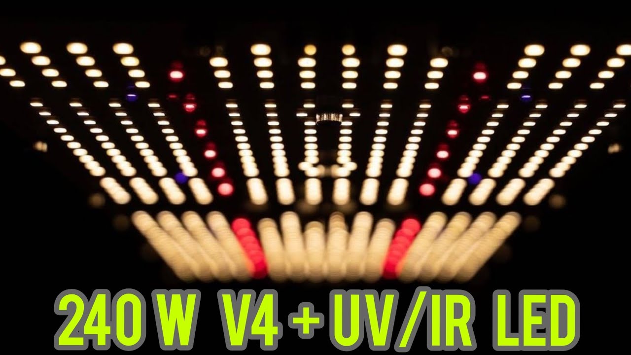 QUANTUM LED GROW LIGHT, UNBOXING, REVIEW, SETUP