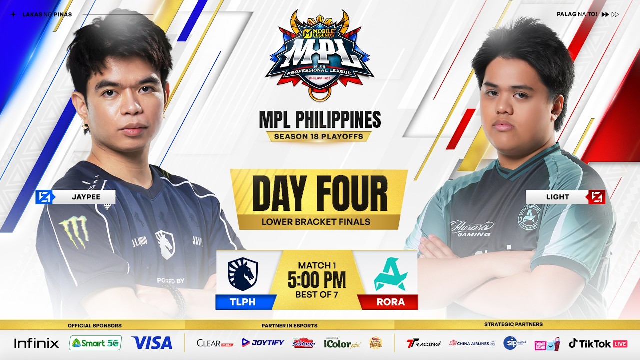 🔴 LIVE | MPL PH S18 | FILIPINO - LOWER BRACKET FINALS