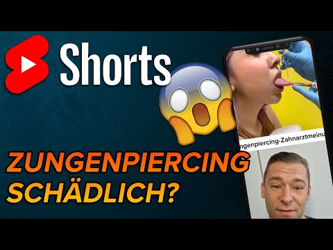 Video: Sind Zungenpiercings gefährlich?