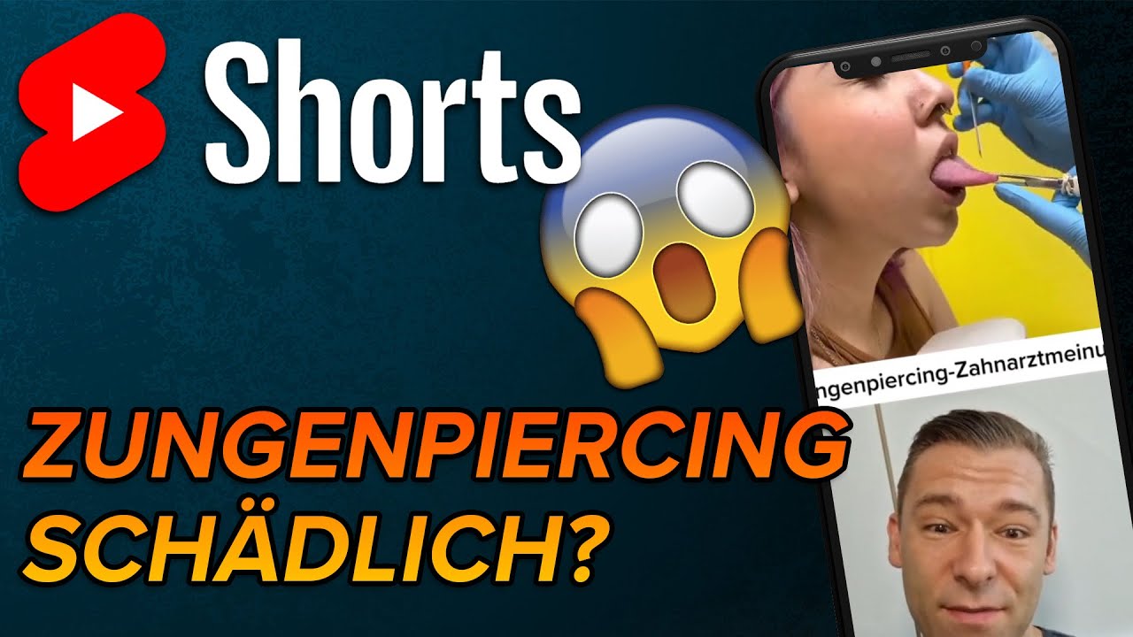 Zungenpiercing schädlich? 