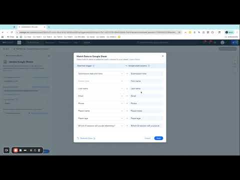 Wix Studio | Form Submission to Google Sheets Automation