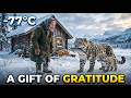 An 80-Year-Old Woman Rescues a Snow Leopard Cub in -77°C