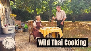 Ep 156 | Outdoor Range Cooking | Anna Cooks Red Thai Curry | ASMR | From French Chateau to Farmhouse