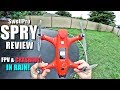 SwellPro SPRY Waterproof Drone TORTURE TEST in the RAIN! & CRASHING!