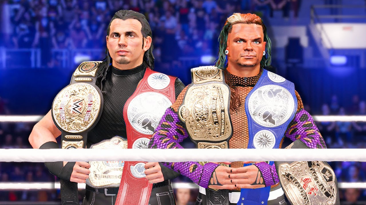 Every Belt The Hardy Boyz Win is +100 Upgrade