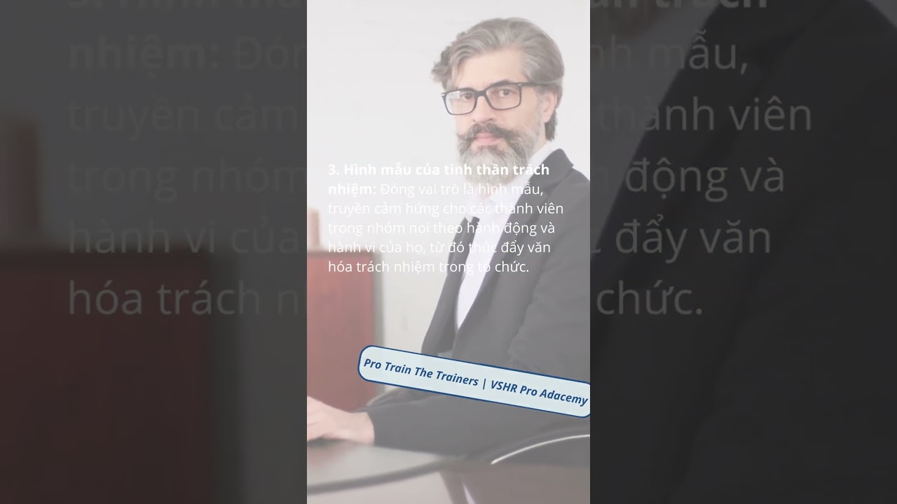 Huấn luyện Tinh thần Trách nhiệm - Tiền đề cho sự Thành công của Zappos | Pro Train The Trainers