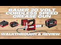 Harbor Freight 20V Grease Gun - Walkthrough & Review - Is it Worth the $$$