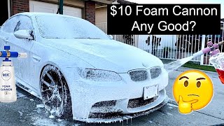 The Cheapest Amazon Foam Cannon Vs MJJC S 3.0 Snow Foaming Comparison Ezalor 2.0 Car Wash Review