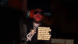 Mr CAPONE E states Man makes the money Money don’t make a man .. #mrcaponee #hipower #foos