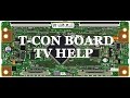 Lcd tv repair tutorial  tcon board common symptoms  solutions  how to replace tcon board