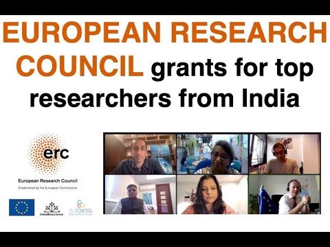 European Research Council - Grants for Top Researchers from India