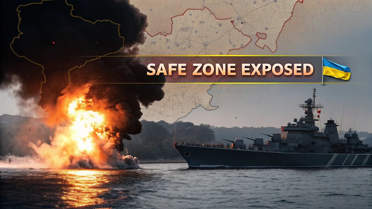 Russia’s “Safe Zone” EXPOSED — Ukrainian Missiles Hit Warship!