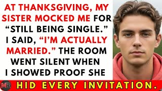 At Thanksgiving, My Sister Mocked Me For “Still Being Single ” I Said    ｜ Best Revenge Stories