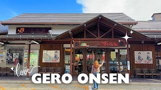 GERO Onsen Travel Vlog | Japan Beautiful Onsen Town | Best Autumn Views and Buffet