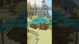 Day 19 of Building in my Minecraft Survival World #minecraft #minecraftsurvival #minecraftbuilding