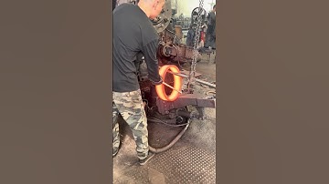 Inside the factory From Billet to Bearing | Forging Worker’s Skill in Action #process #machine #iron