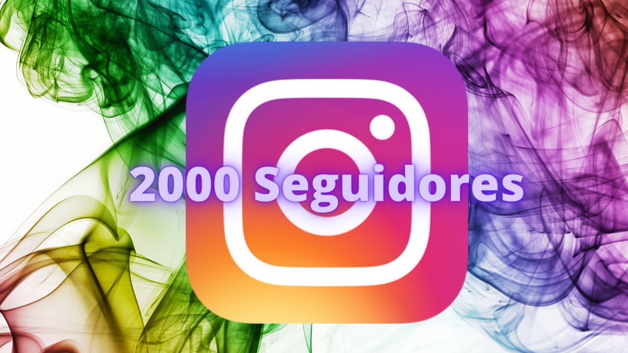 ¡Gracias! 2000 seguidores en Instagram