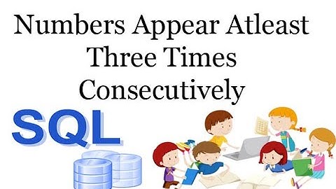 SQL : All numbers that appear at least three times consecutively