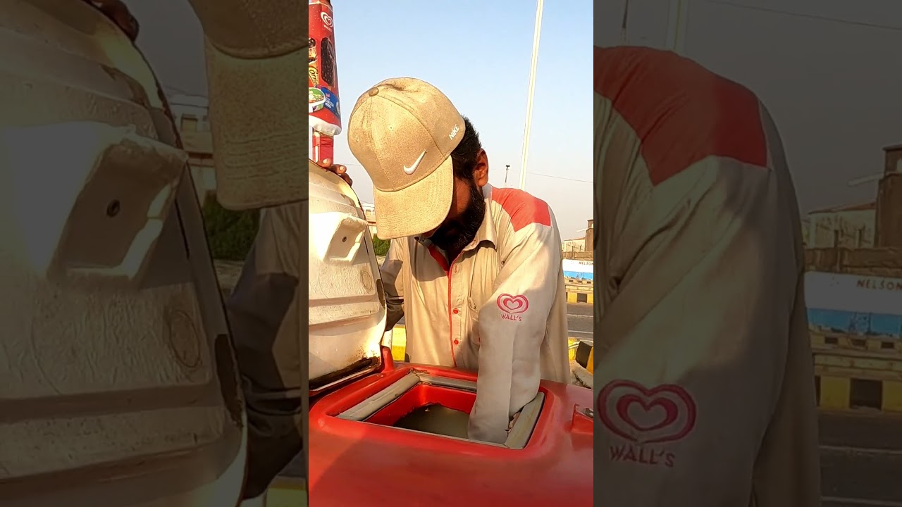 Продавец мороженого в Карачи, Пакистан 🇵🇰