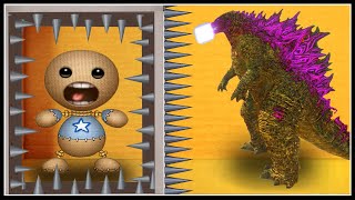 video thumbnail for: Dinosaur T-Rex vs The Buddy - Kick The Buddy 2022
