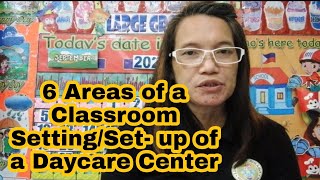 Day Care Center Tour|Areas of a classroom setting/set-up of a daycare center | marylouworks
