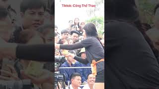 Anh Thơ đấu vật #vatcotruyen #gamergirl #volleyball #dongvat #kushti #football #wrestling #shortfeed