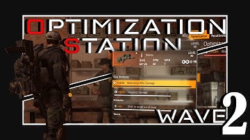 The Division 2 | Optimization Station Changes | *Wave 2 PTS* | PurePrime