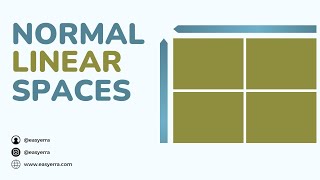 Normed Linear Spaces Concepts & Examples | Introduction, L1 and L2 Norms