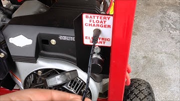 How To Start & Operate A Portable Generator (Tutorial)
