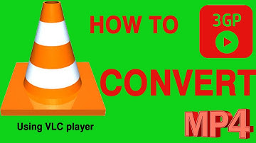 3gp to mp4 convert easy way using vlc player.