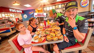 ELES PASSARAM MUITO MAL E PEDIRAM COMIDA BRASILEIRA