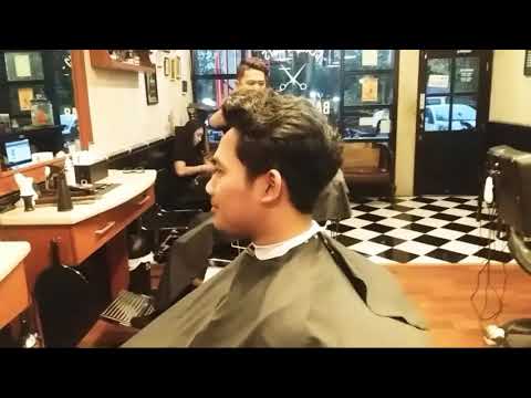  POTONG  RAMBUT  MODEL  CLASSIC CUT Low Fade  BARBERSHOP 