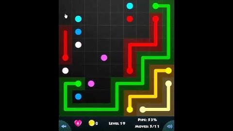 9 × 9 MANIA LEVEL 19 - FLOW GAME ON FACEBOOK Connect the dots