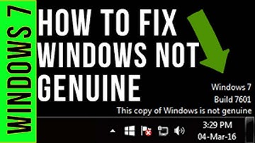 This Copy Of Windows Is Not Genuine 7601 Permanent Fix | Dark Black Background Problem Solved System