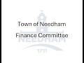 Finance Committee 03 25 2026