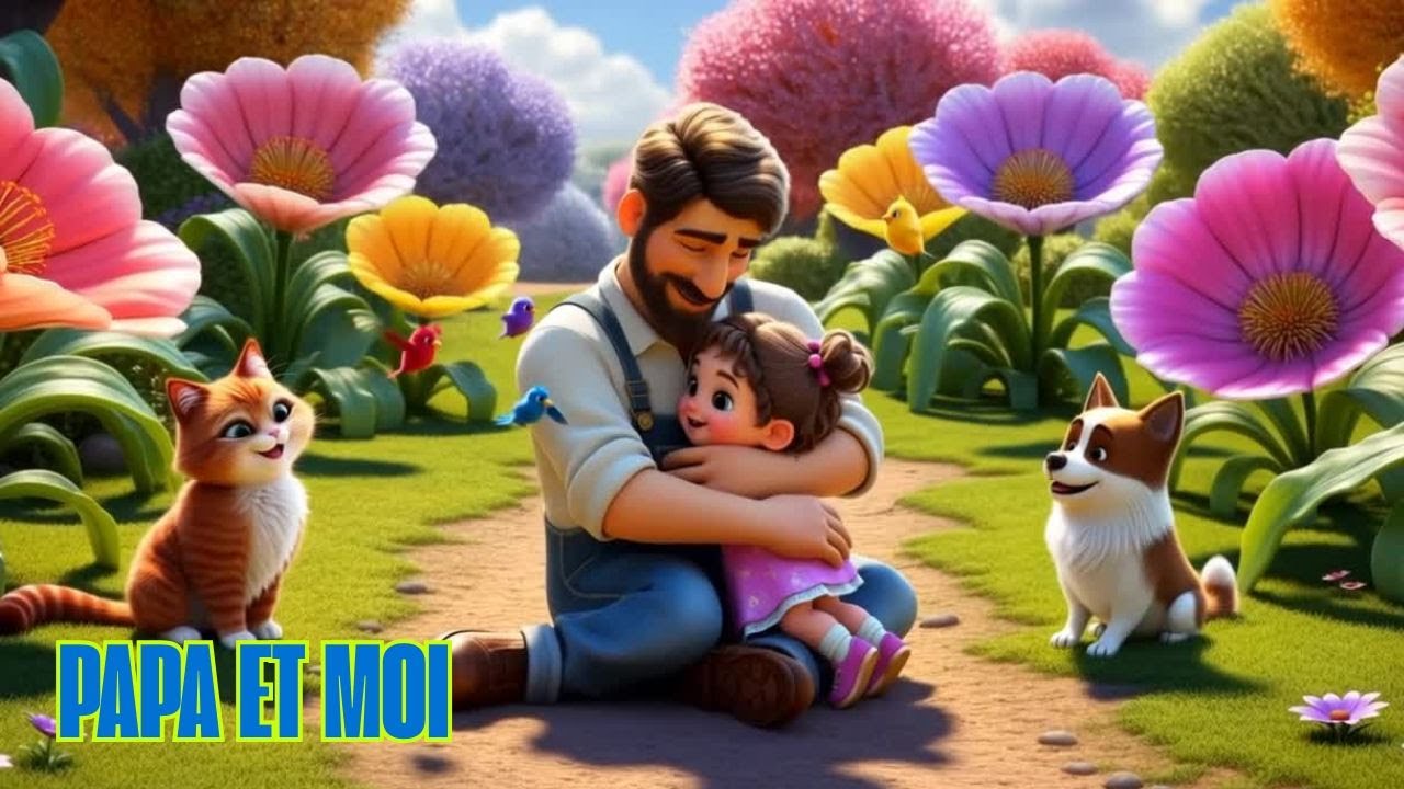 Papa et Moi 👨‍👧💙 | Chanson animée tendre et joyeuse – Inkima_Tv Show ...