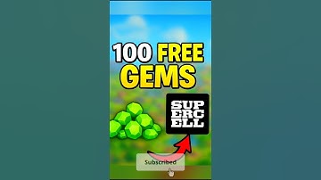 Supercell Giving 100 FREE Gems EVERY Month?! 💎🔥 (Clash of Clans) #shorts #coc #cocshorts #coctips