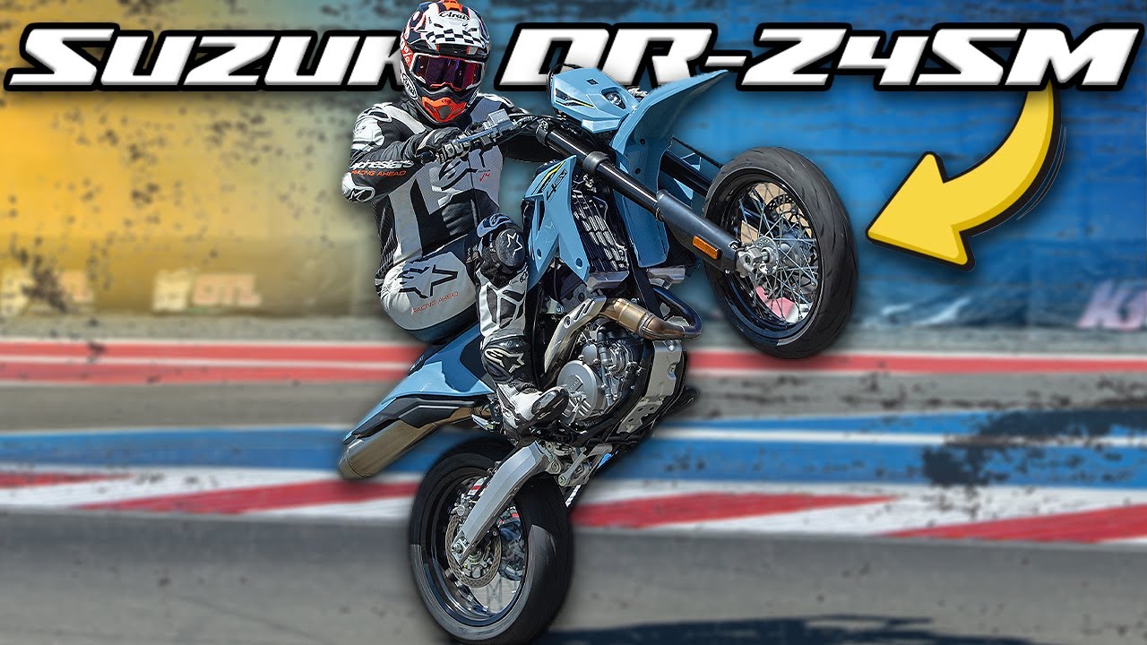 2025 Suzuki DR-Z4SM First Ride Review - Cycle News