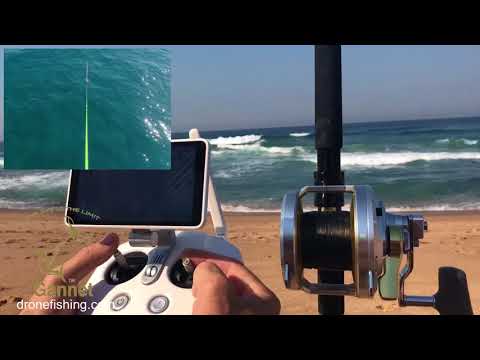 Drone fishing with a Phantom and massive Shark baits