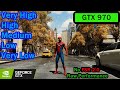 Spider-Man Remastered On GTX 970 & I7-3770 Very High/High/Medium/Low/Very Low