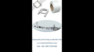 PP PET COMPOSITE STRAP MAKING MACHINE | CORD | STRAPPING BAND EXTRUSION LINE | PRODUCTION LINE