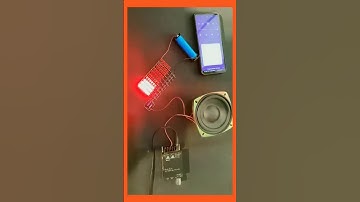 amazing project using BC547 transistor/audio reactor|sound led light change with sound#shorts #viral