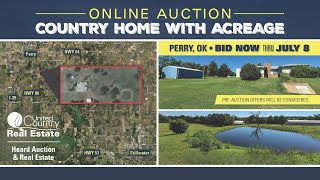 Country Home for Sale with 2 5 acres Perry OK