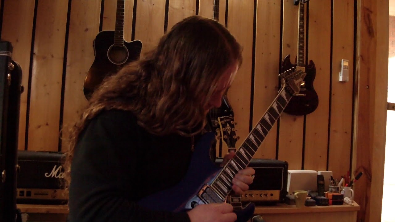 Obscure Infinity Solo recording for Grotesque Face at Soundlodge Studio