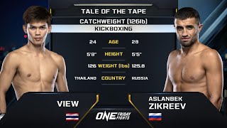 View Petkosol vs. Aslanbek Zikreev | ONE Lumpinee Full Fight (November 17, 2023)