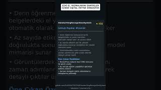 GitHub Trend Depoları: 0x454447415244/HandwritingRecognitionSystem 🇹🇷