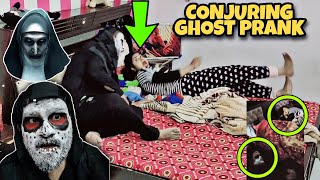 Fake Ghost Prank On Wife | She Cried | D2 Prank