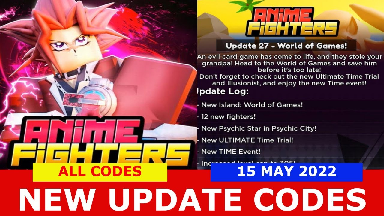 NEW UPDATE CODES [UPD 26 + 3x] ALL CODES! Anime Fighters Simulator