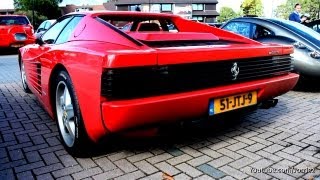 This is definitely the best sounding ferrari testarossa of
netherlands. very kind owner present at many exotic car events and he
always willing...