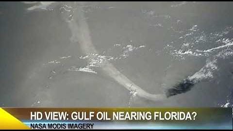 HD View:  Gulf Oil Meets Gulf Loop Current?